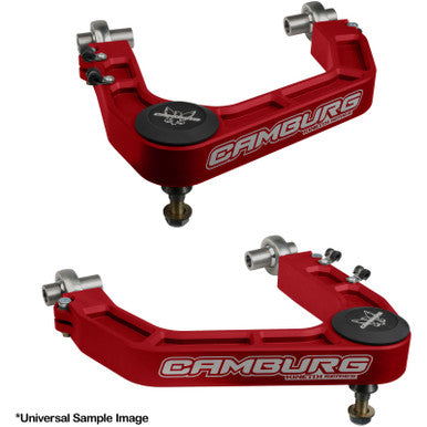 Camburg Toyota Tacoma 05-23 / 4-Runner 03-23 / FJ 07-14 KINETIK V2 Billet Uniball Upper Arms (Red) - CAM-310184-RED