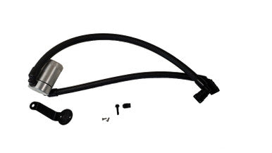 J&L 2015-2017 Ford Expedition 3.5L EcoBoost Oil Separator 3.0 - Clear Anodized - 3047P-C