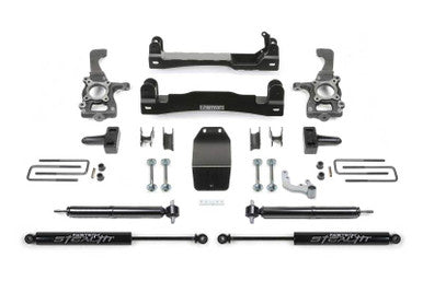 Fabtech 15-20 Ford F150 4WD 4in Basic Sys w/Rr Stealth - K2193M