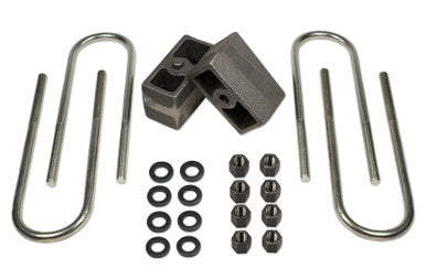 Tuff Country 87-01 Jeep Cherokee 4wd (w/ 2.75in Rear axle) 3in Rear Block & U-Bolt Kit - 97086