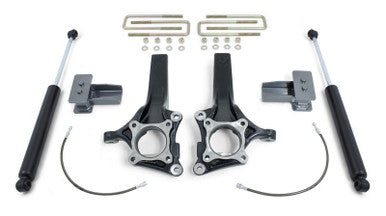 MaxTrac 09-14 Ford F-150 2WD 4in/2in MaxPro Spindle Lift Kit w/MaxTrac Shocks - K883442