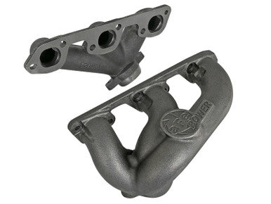 aFe BladeRunner Ported Ductile Iron Exhaust Manifolds For 2007-11 Jeep Wrangler - 46-40114