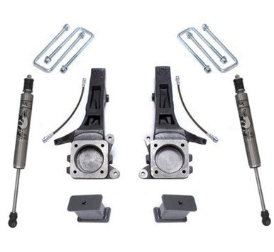 MaxTrac 05-18 Toyota Tacoma 2WD 6 Lug 4in/2in MaxPro Elite Spindle Lift Kit w/FOX Shocks - K886842F