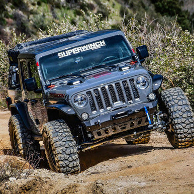 Westin 18-20 Jeep Wrangler JL 2dr LED Hood Scoops - Textured Black - 62-41115