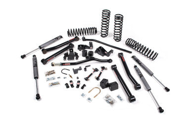 JKS 07-18 Jeep JK J-Konnect 2Dr 3.5in System w/ Fox Adventure Series Shocks - JSPEC114KFA