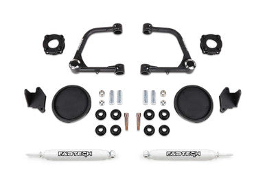 Fabtech 2022 Toyota Tundra 3in Uniball UCA Lift Kit – Front Shock Spacers & Rear Coil Spring Space - K7086