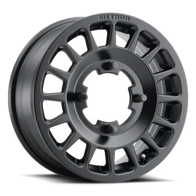 Method MR407 Bead Grip 14x6 / 5+1/38mm Offset / 4x136 / 100mm CB Matte Black Wheel - MR40746047551