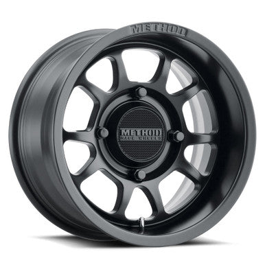 Method MR409 Bead Grip 15x10 / 5+5/0mm Offset / 6 x 139.7 / 78.3mm CB Matte Black Wheel - MR40951060555