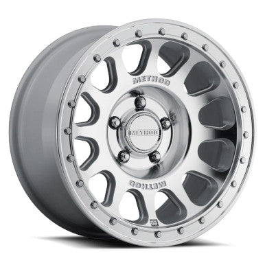 Method MR709 HD Bead Grip 17x 8.5in / ET0 / 5x5 BP / 71.5mm Bore - Machined Wheel - MR70978550300H