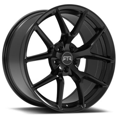 Method RTR Tech 5 20x10.5 +45mm Offset 5x114.3 70.5mm CB - Gloss Black Wheel - RTRT5205121345