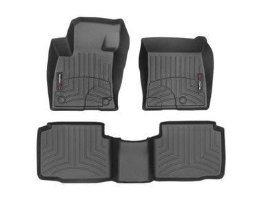 WeatherTech 2020+ Ford Escape Front and Rear FloorLiner - Black - 441587-1-2
