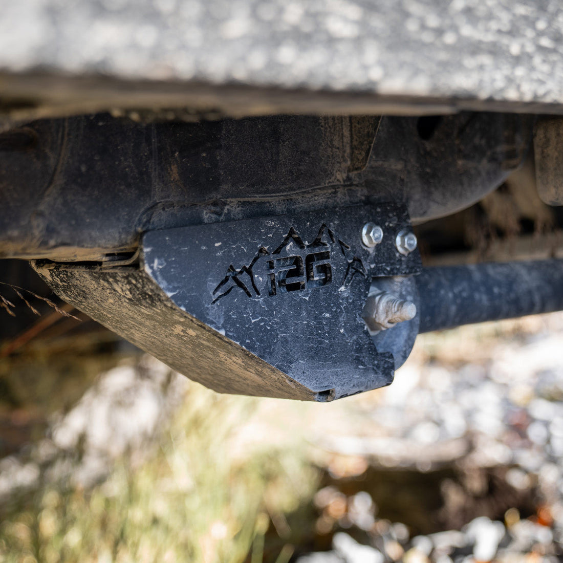Lifestyle photo of IAG Off-Road undercarriage protection. 