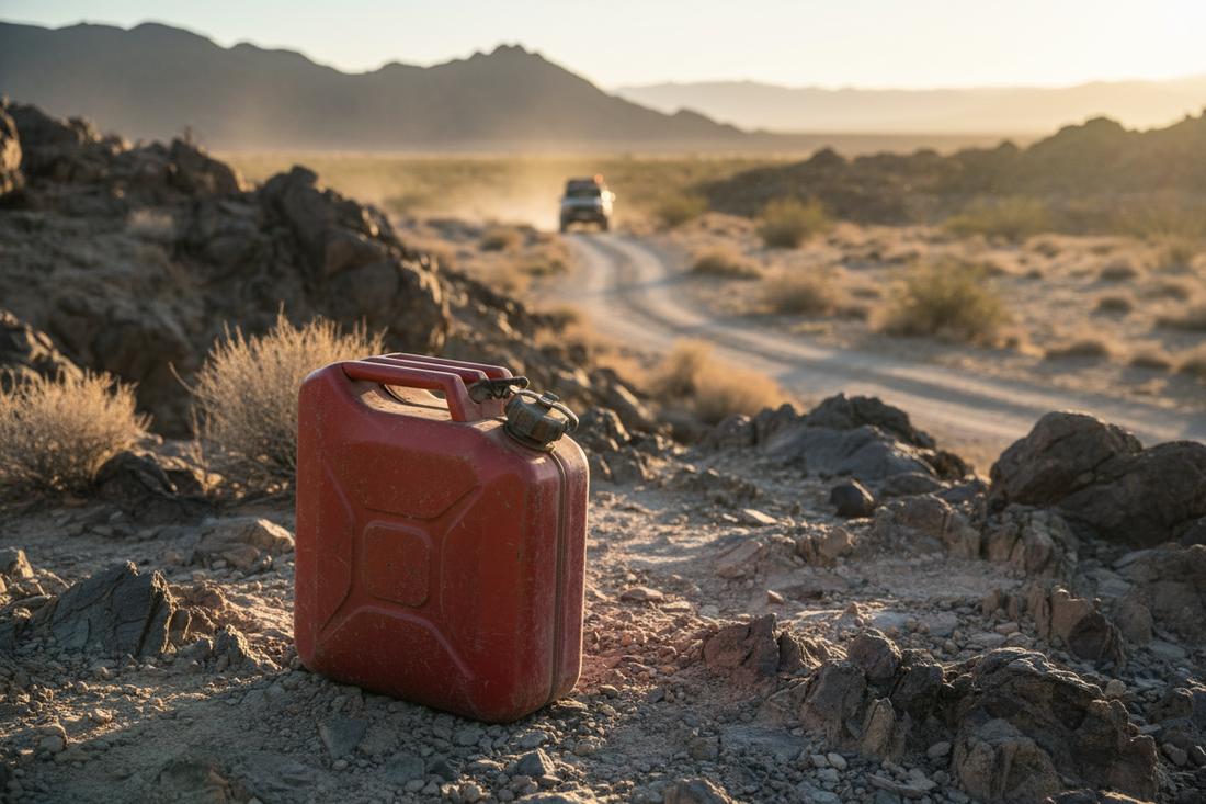 Fueling Adventure:  A Guide to Carrying Fuel on Long Trips