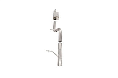 Corsa 2007-2018 Jeep Wrangler JKU 3.6L Sport 2.75in Cat-Back Exhaust w/ Turn Down Tip - 21121