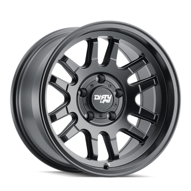 Dirty Life 9310 Canyon 17x9 / 6x139.7 BP / 0mm Offset / 106mm Hub Matte Black Wheel - 9310-7983MB0