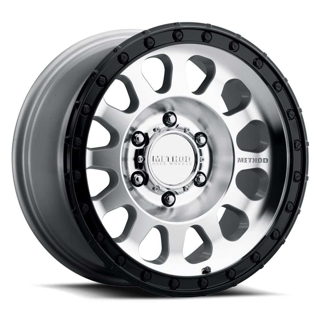 Method MR315 18x9 +18mm Offset 6x135 87mm CB Machined Wheel - Gloss Black Lip - MR315890161618