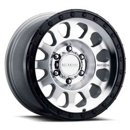 Method MR315 18x9 +18mm Offset 6x135 87mm CB Machined Wheel - Gloss Black Lip - MR315890161618