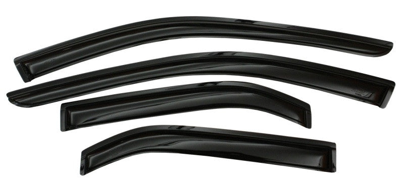 AVS Ventvisor Outside Mount Window Deflectors 4pc For 2022+ Toyota Tundra CrewMax - Smoke - 94888