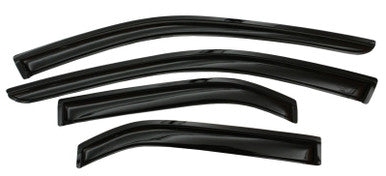 AVS Ventvisor Outside Mount Window Deflectors 4pc For 2022+ Toyota Tundra CrewMax - Smoke - 94888