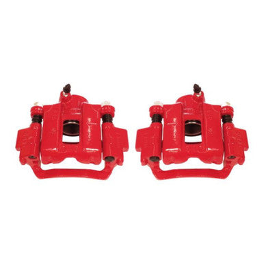 Power Stop 10-18 Lexus GX460 Rear Red Calipers w/Brackets - Pair - S2736