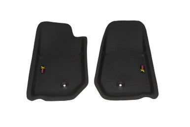 Lund 07-10 Jeep Wrangler Catch-All Xtreme Front Floor Liner - Black (2 Pc.) - 4064401