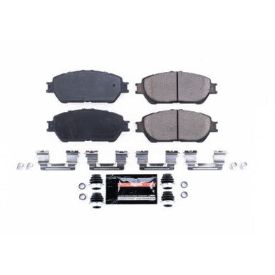 Power Stop Z23 Evolution Sport Front Brake Pads w/Hardware For 2005-15 Toyota Tacoma - Z23-906B