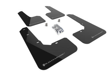 Rally Armor 22-25 Subaru Outback Wilderness Black Mud Flap Grey Logo - MF76-UR-BLK/GRY