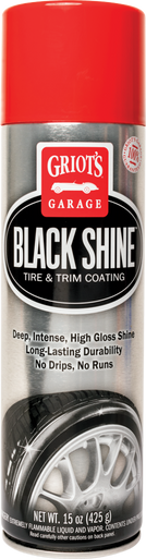 Griots Garage Black Shine Tire and Trim Coating - 15oz - Case of 6 - 10938