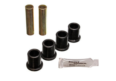 Energy Suspension 89-97 Ford Ranger Black Rear 2WD Frame Shackle Bushings Set - 4.2137G
