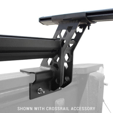 Go Rhino  - XRS Cross Bars - Truck Bed Rail Kit for Full-Sized Trucks without Tonneau Covers - Textured Black- 5935001T