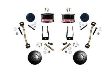 Skyjacker 2020 Jeep Gladiator (JT) 4 Door All Models Rear 1in Metal Spacer Kit - G250MSB