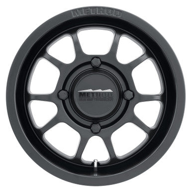 Method MR409 Bead Grip 15x7 / 4+3/13mm Offset / 4x156 / 132mm CB Matte Black Wheel - MR40957046543