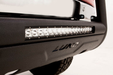 Lund 16-17 Toyota Tacoma Bull Bar w/Light & Wiring - Black - 47121213