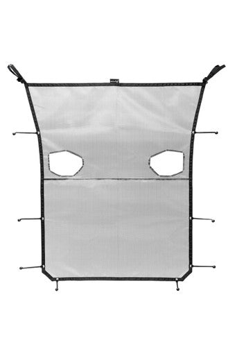 Rugged Ridge 20 Jeep Gladiator JT Eclipse Sun Shade Black Full - Black - 13579.76
