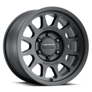 Method MR703 17x8.5 0mm Offset 6x5.5 106.25mm CB Matte Black Wheel - MR70378560500