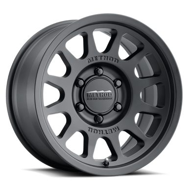 Method MR703 17x8.5 0mm Offset 6x135 87mm CB Matte Black Wheel - MR70378516500