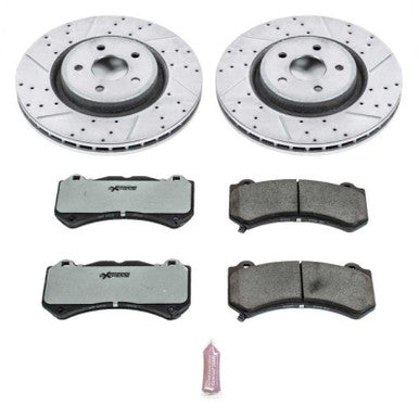 Power Stop 12-20 Jeep Grand Cherokee Front Z26 Street Brake Kit - K5957-26