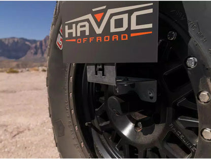 Rugged Ridge - 21-24 Ford Bronco Tag Relocation Bracket (Includes Raptor) - HFB-05-001