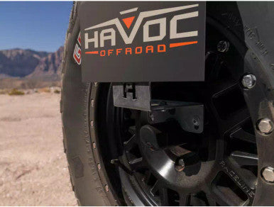 Rugged Ridge - 21-24 Ford Bronco Tag Relocation Bracket (Includes Raptor) - HFB-05-001