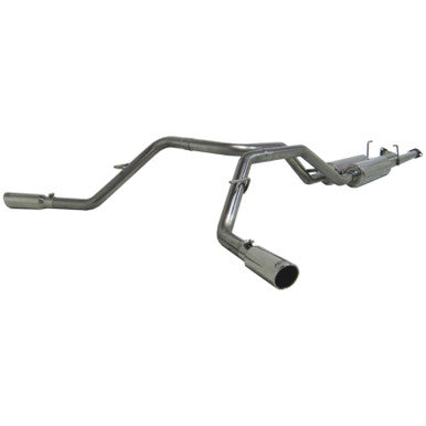 MBRP 2007-2009 Toyota Tundra 4.7/5.7L V8 DC-Std. & CM-SB Cat Back Dual Side Exit - S5306409