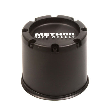 Method Cap 1524 - 130mm - 2 Piece - Black - Push Thru - CP-1524B140-9-S1