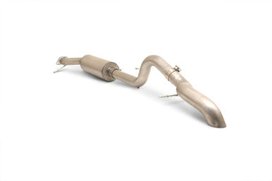 Gibson 2021+ Ford Bronco 4DR Dual Trail Kit Single Exhaust System - Stainless - 69552