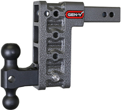 Gen-Y Mega Duty 2in Shank 7.5in Drop 2K TW 16K Hitch w/GH-051 Dual-Ball - GH-514