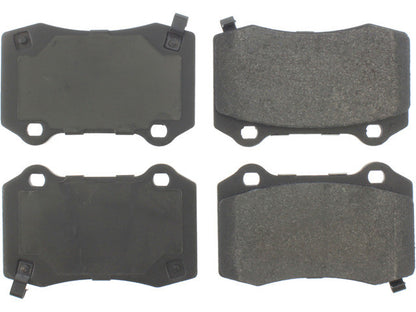 PosiQuiet 06-08 Grand Cherokee SRT-8 / 08 Challenger SRT-8 Deluxe Plus Rear Brake Brake Pads - 104.10530