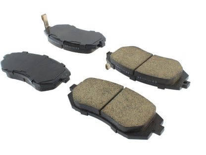 PosiQuiet Late 03-05 WRX / 08 WRX Deluxe Plus Front Brake Pads FMSI D929 - 105.09290