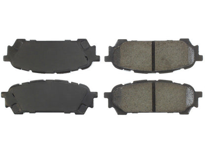 PosiQuiet Late 03-05 WRX Deluxe Plus Rear Brake Pads FMSI D1004 - 105.10040
