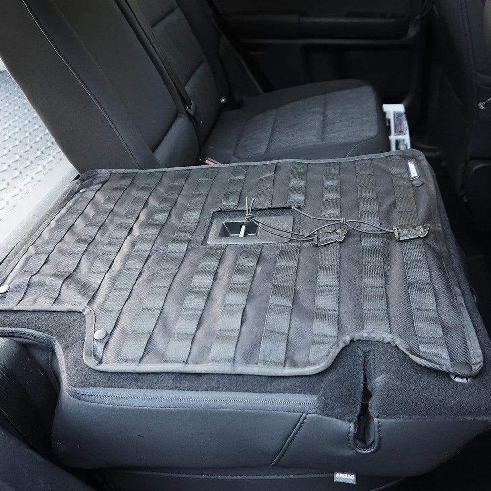 BuiltRight Industries Velcro Tech Panel - Rear Seat Back Kit for 2021+ Ford Bronco Sport - Mounted
