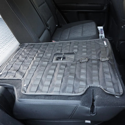 BuiltRight Industries Velcro Tech Panel - Rear Seat Back Kit for 2021+ Ford Bronco Sport - Mounted