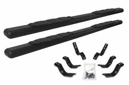 Go Rhino 2022 Toyota Tundra Crew Max 4dr 5in. 1000 Series Complete Kit w/Sidestep + Brkts - Tex. Blk - 105443587T