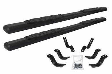 Go Rhino 2022 Toyota Tundra Crew Max 4dr 5in. 1000 Series Complete Kit w/Sidestep + Brkts - Tex. Blk - 105443587T